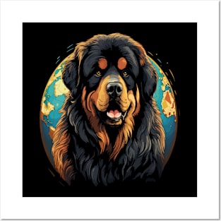 Tibetan Mastiff Earth Day Posters and Art